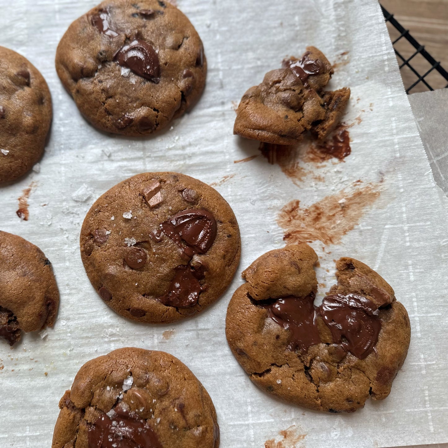 Caramelized Chocolate Chip Cookies